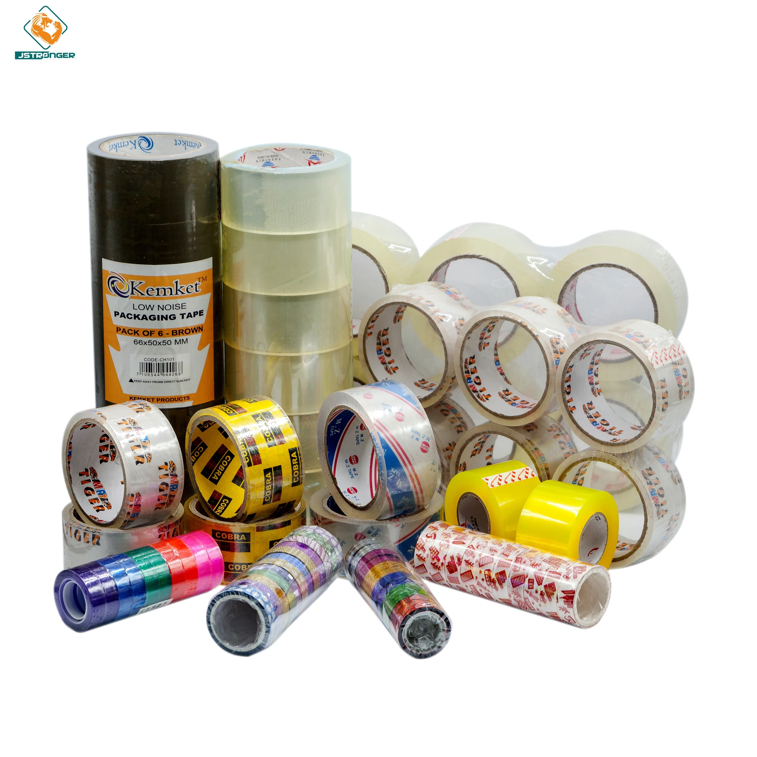 Top Quality Acrylic Water Based Box Carton Sealing Tape for box taping Professional China Manufacturer