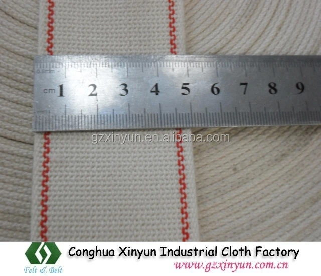 50 мм ширина хлопковый ремень, Гуанчжоу хлопковый ремень, пояс для автоматической машина для Складывания Белья