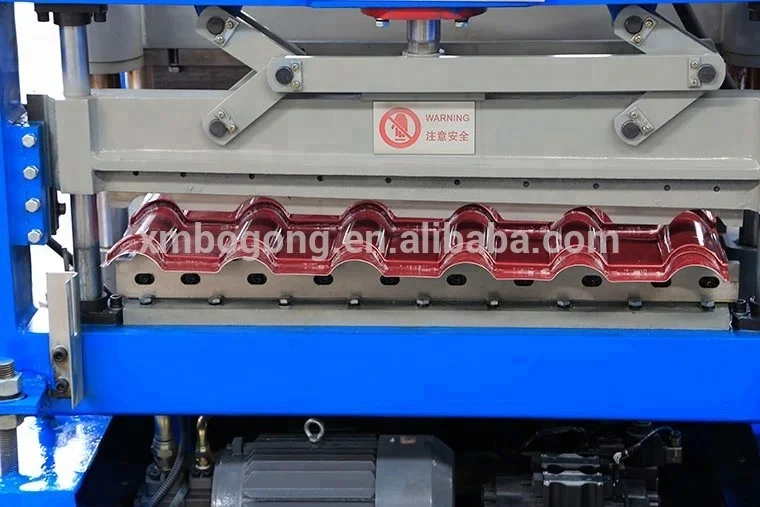 new type trapezoidal roof tile roll forming machine step tile forming machine