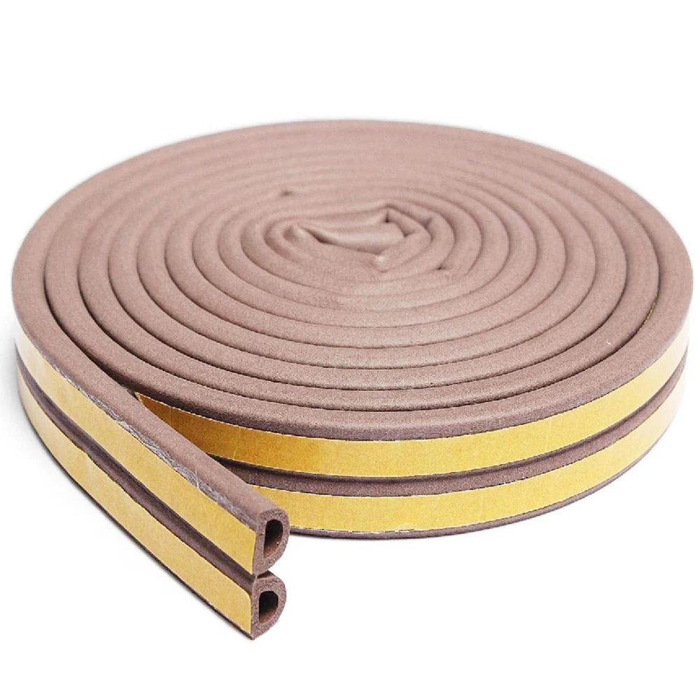 Self-adhesive EPDM Door Window Insulation Draught Excluder Sponge Weatherstrip Foam Seal Strip
