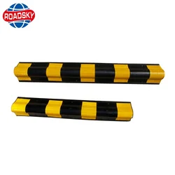 Roadsky Car Parking Lot Rubber Bumper Wall Edge Corner Guard Protector