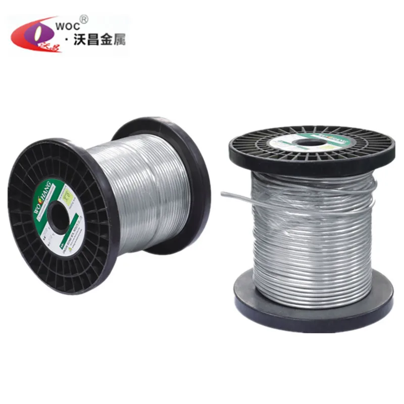 Custom Thermal Fuse Material 1 mm Tin Indium Alloy  Wire 1mm In 52 Sn 48 Low Temperature Solder Wire