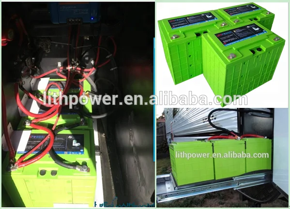 lifepo4 battery deep cycle 12v 100ah/150ah/200ah lithium ion battery pack