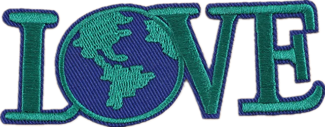 
embroidered patches for kids earth Planet space patch for clothes 