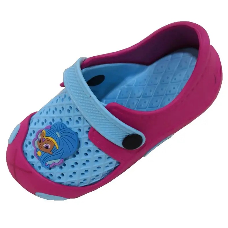 Оптовая продажа, Симпатичные китайские сабо EVA для девочек, детские сабо из пенопласта, красочные садовые сабо для детей, обувь, сандалии, размер 24-29 #