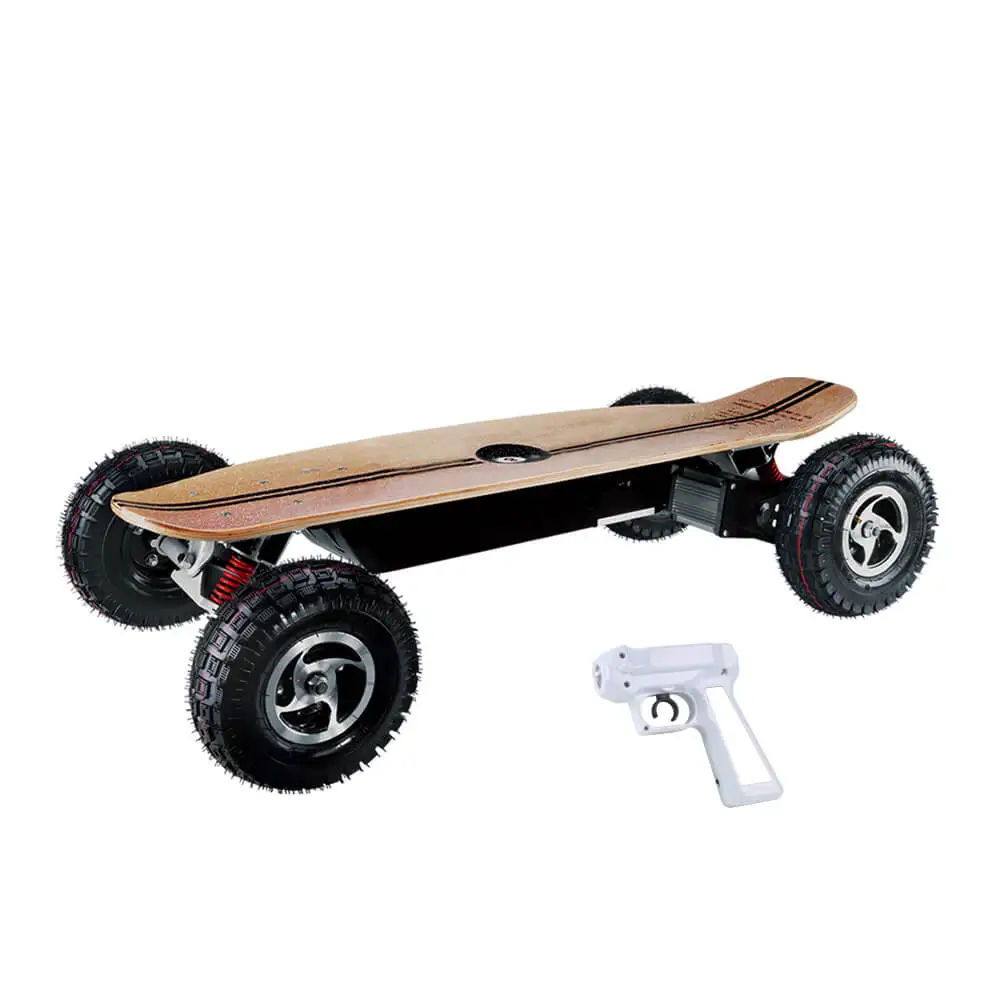 2024 2000 Watt 45Km Belt Drive Electric Skateboard With Led Lights