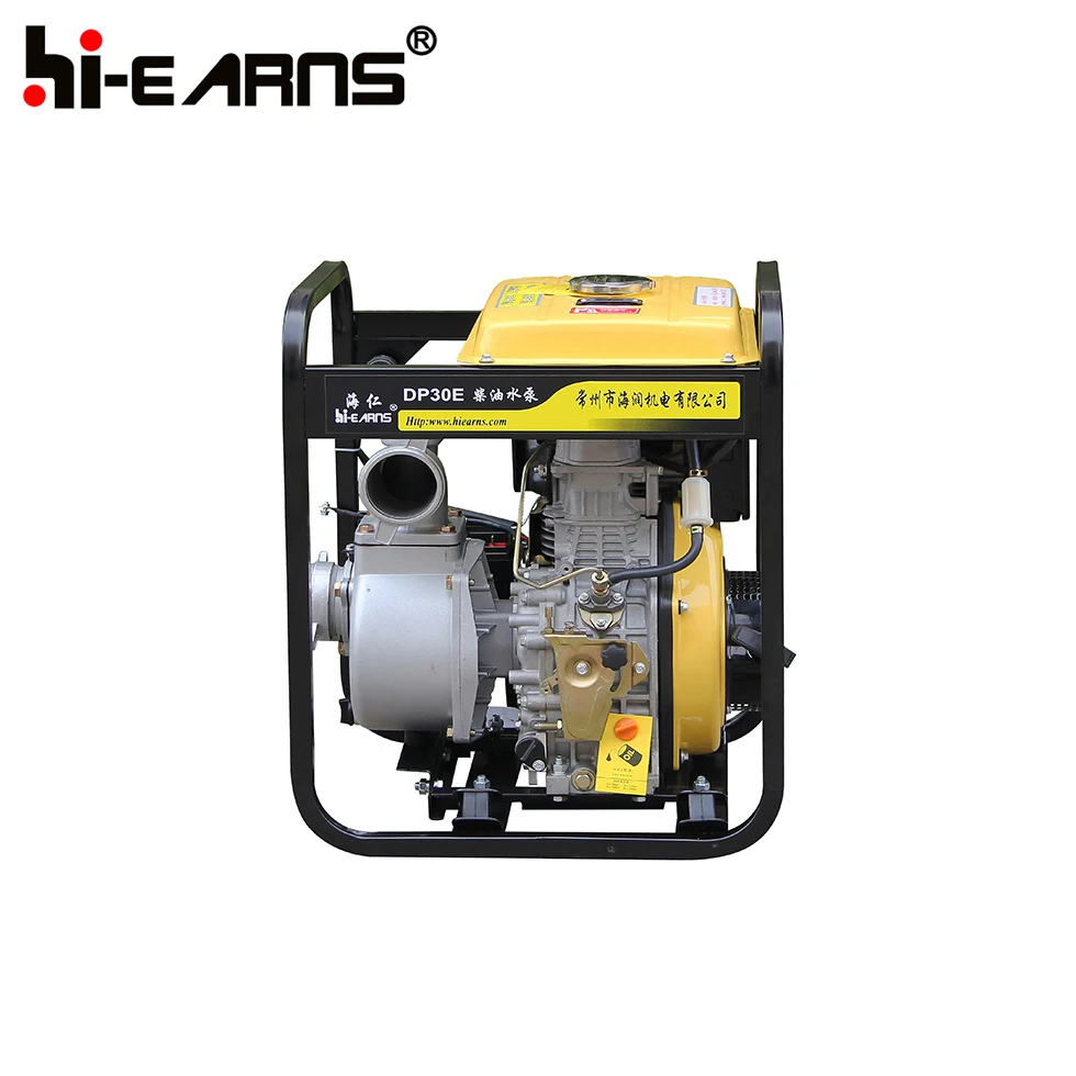 DP30E 3inch diesel Water Pump with 6hp Engine and 12.5L Fuel tank