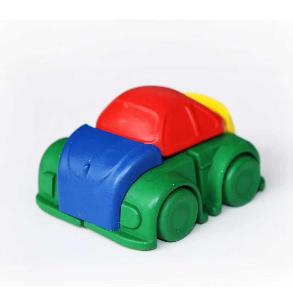 7 pieces 3D Car puzzle crayons for kids party favors
