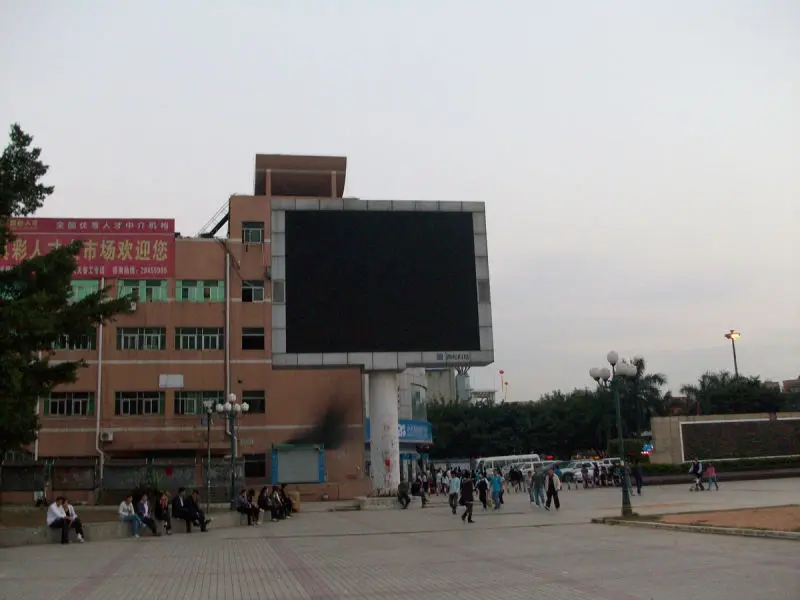 открытый p10 p12 p16 автомобиль светодиодный дисплей, цифровые рекламные щиты