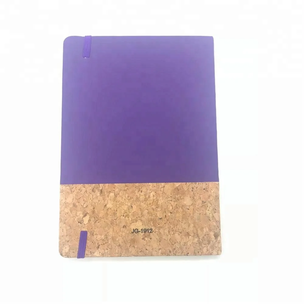 
a5 a6 Custom Cork Leather Cover PU Notebook 