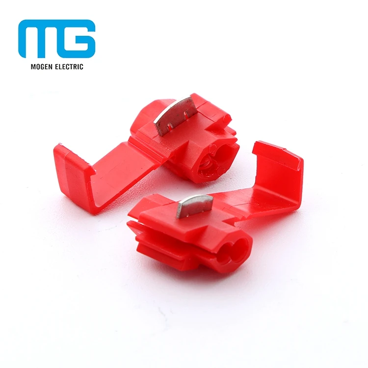 24A insulated terminal quick splice connectors butt wire connector