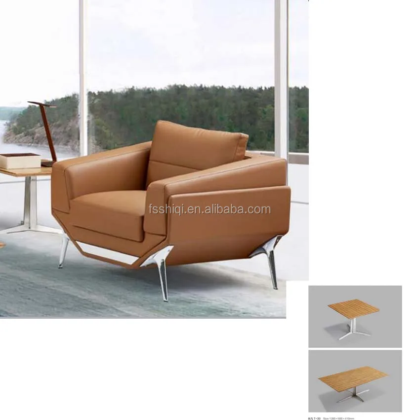 Роскошная офисная мебель, современный набор кожаных диванов