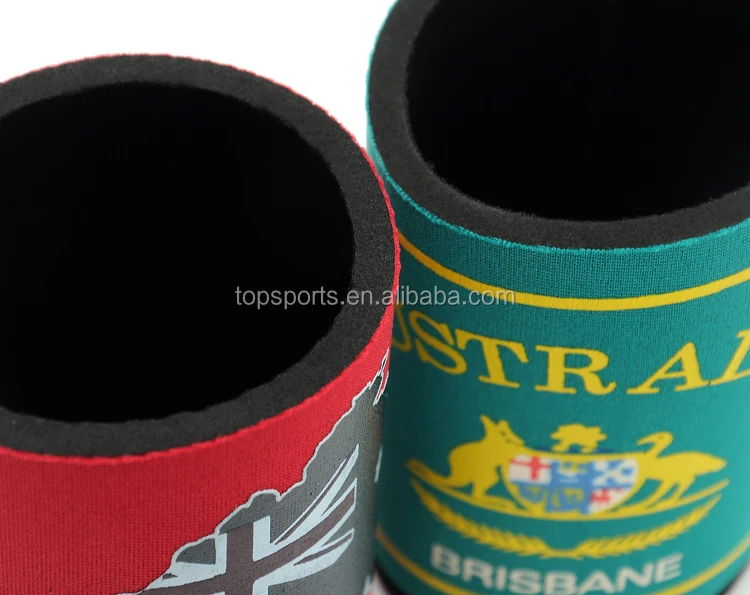 High Quality Australia Neoprene beverage glass cup cooler, beer can cooler holder