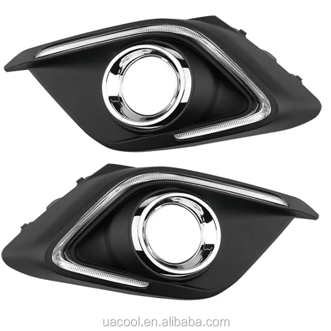 Mazda 3 LED дневного света для с Желтый Включение света Ice Синий туман лампа