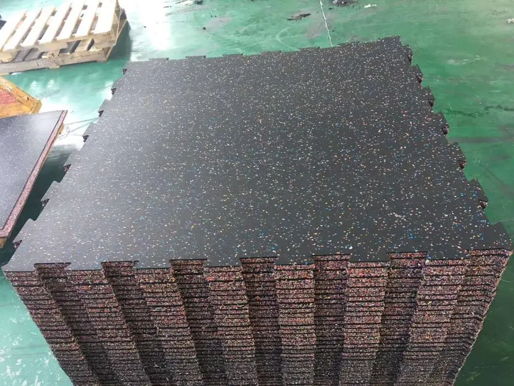 
Commercial indoor/outdoor compound floor rubber mat gym accessory 