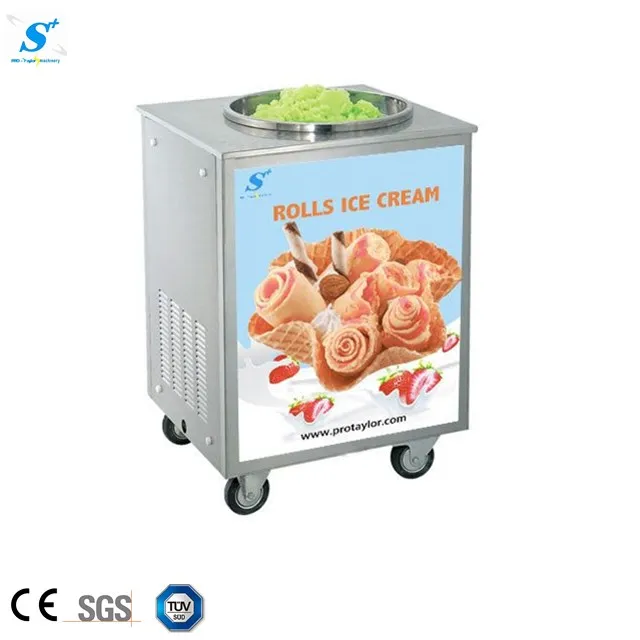 Looking for products to represent 8 fruit trays roll fried ice cream roll machine