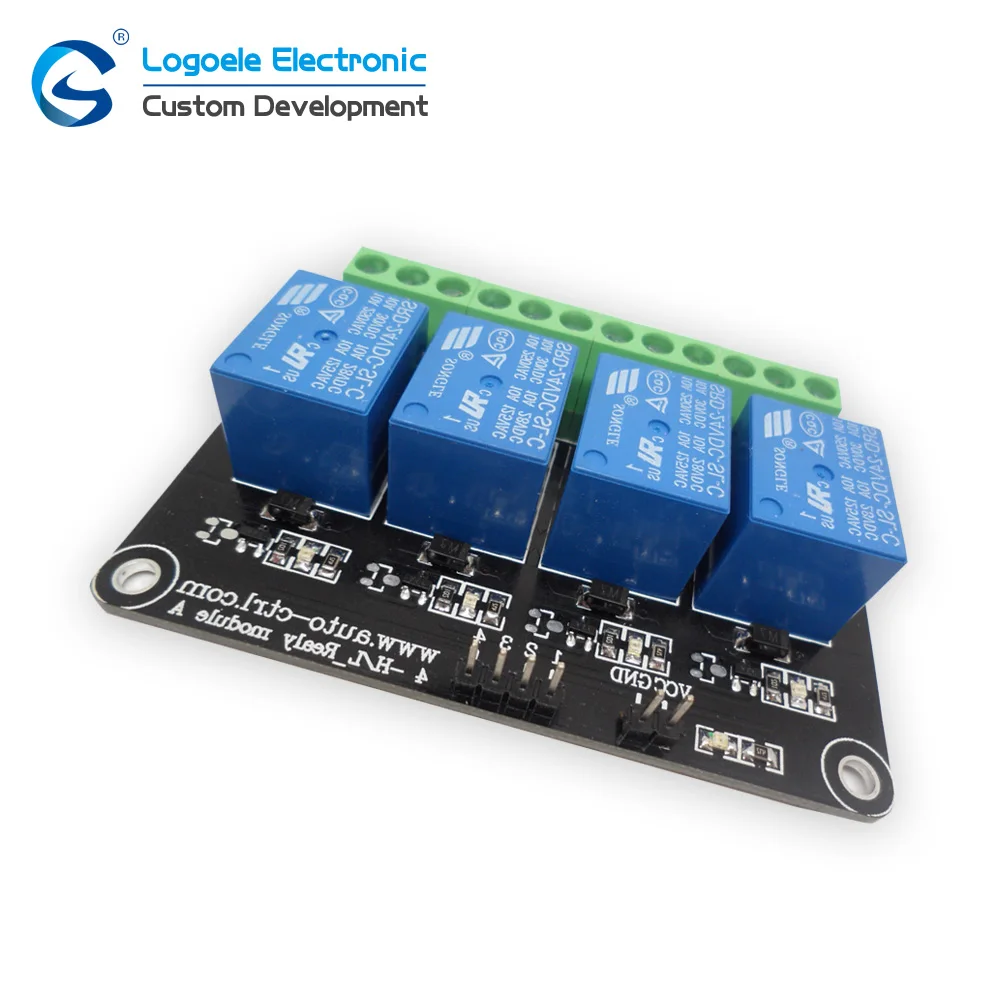 5v 12v dc High and low level switch module 4 channel 24vdc relay board