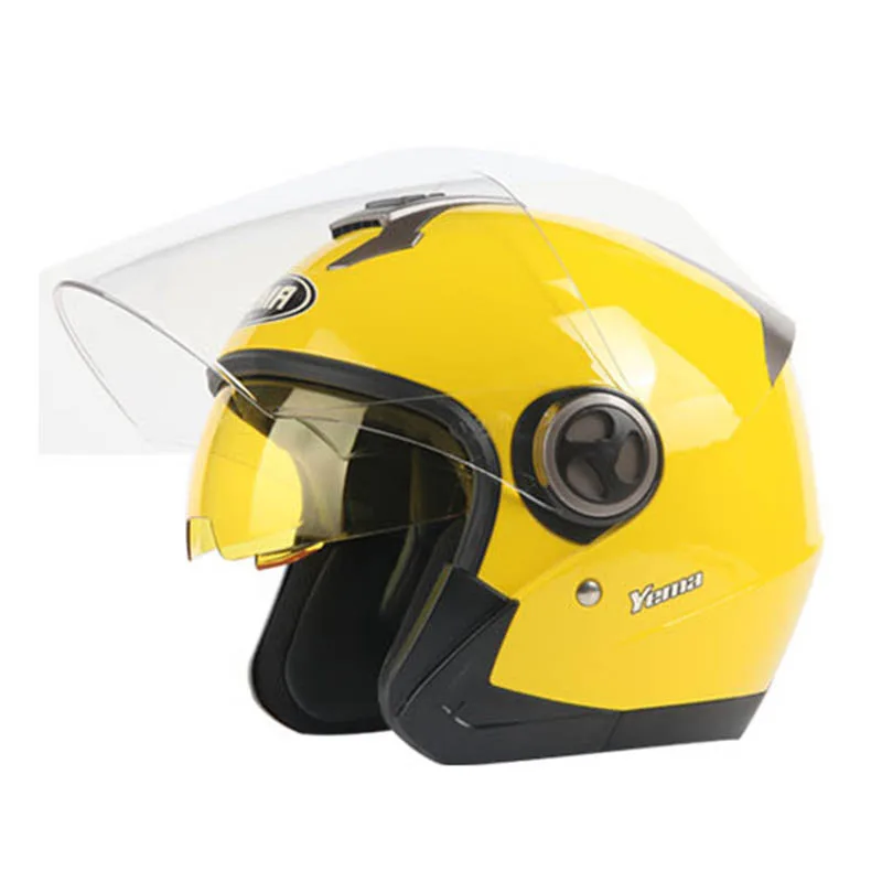 YM-623 vega scooter design open face helmets with dual visors