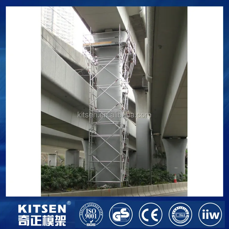 Aluminum Mobile Scaffolding Tower Type of Layher Ring Lock