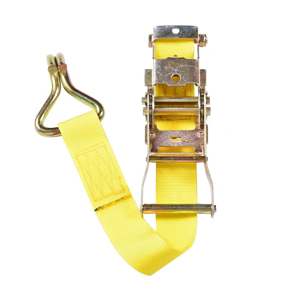 Hot-sell Ratchet Straps J Hooks Flatbed Truck Trailer Tie Down ratchet strap