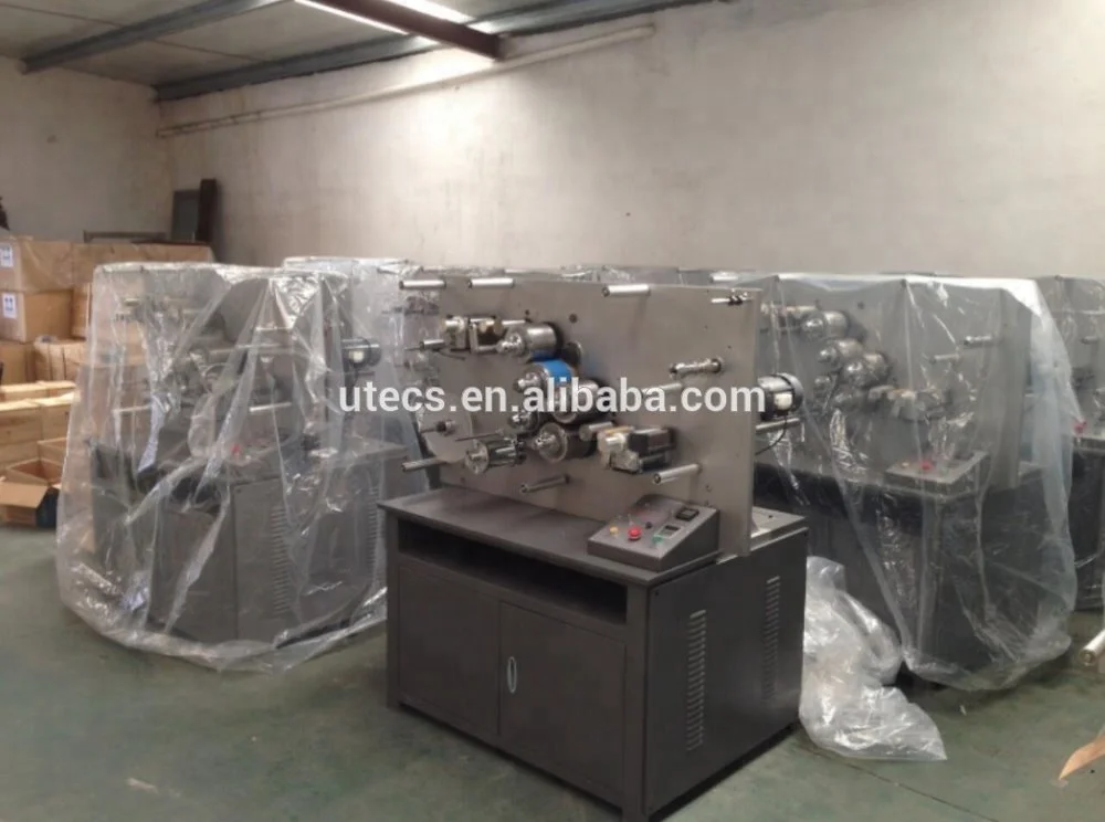 UGS1002 2 Color Automatic Rotary Satin Label Printing Machine, textile polyester ribbon tape offset printer