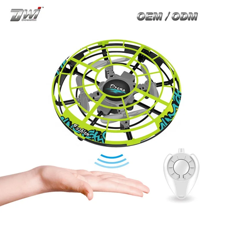 DWI Interactive Motion Mini UFO Gesture Drone toys with Obstacle Avoidance