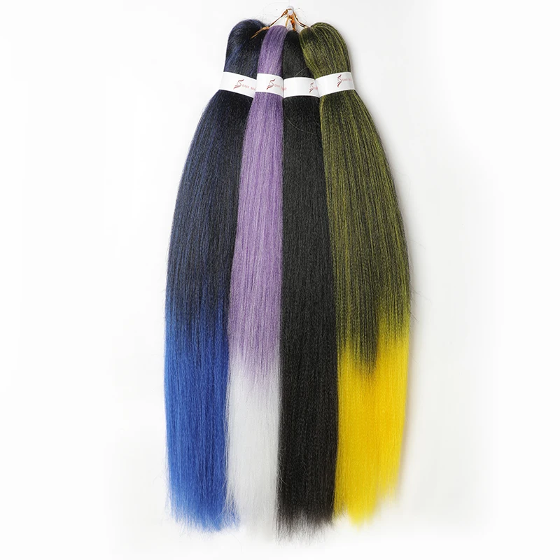 REINE Hot selling 100% Japanese Yaki braiding hair wholesale pre-stretched quality synthetic  EZ braid