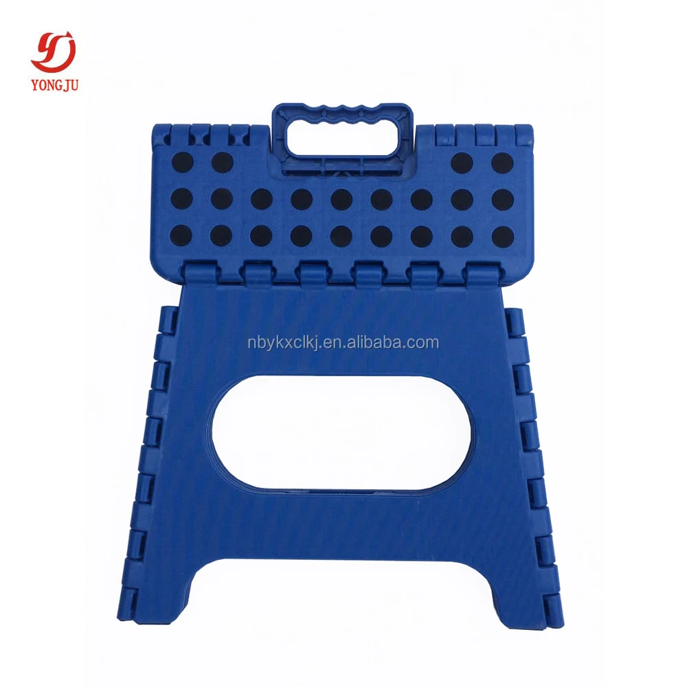 Удобный прозрачный пластиковый портативный складной стул для ног для детей