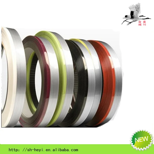 
furniture accessories 3mm Wood Grainh high gloss pvc edge banding edge banding tape for particle board 