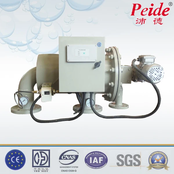 Electric Suction Self Cleaning Filter for Water Purification