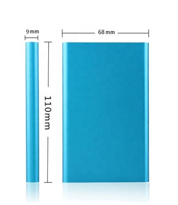 
Portable Battery Charger Mini Power Bank Ultra Slim Powerbank 5000mah 