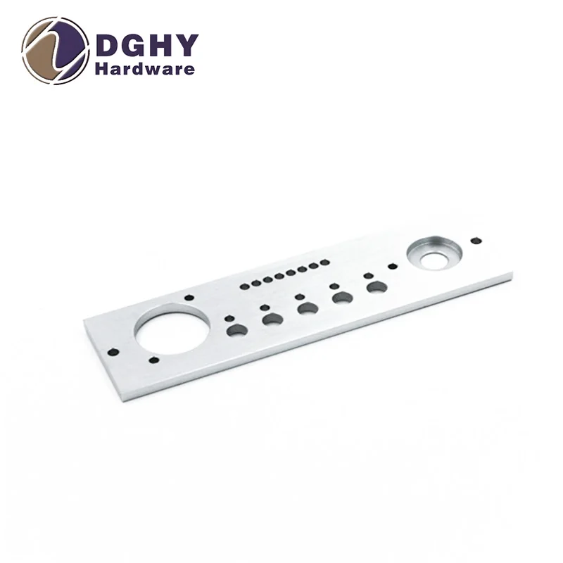 CNC machining Custom aluminum audio faceplate for amplifier