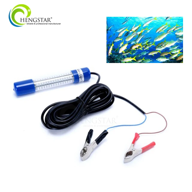 12V 24V 5 м подводный белый зеленый 8 Вт IP68 Удочка светодиодный свет