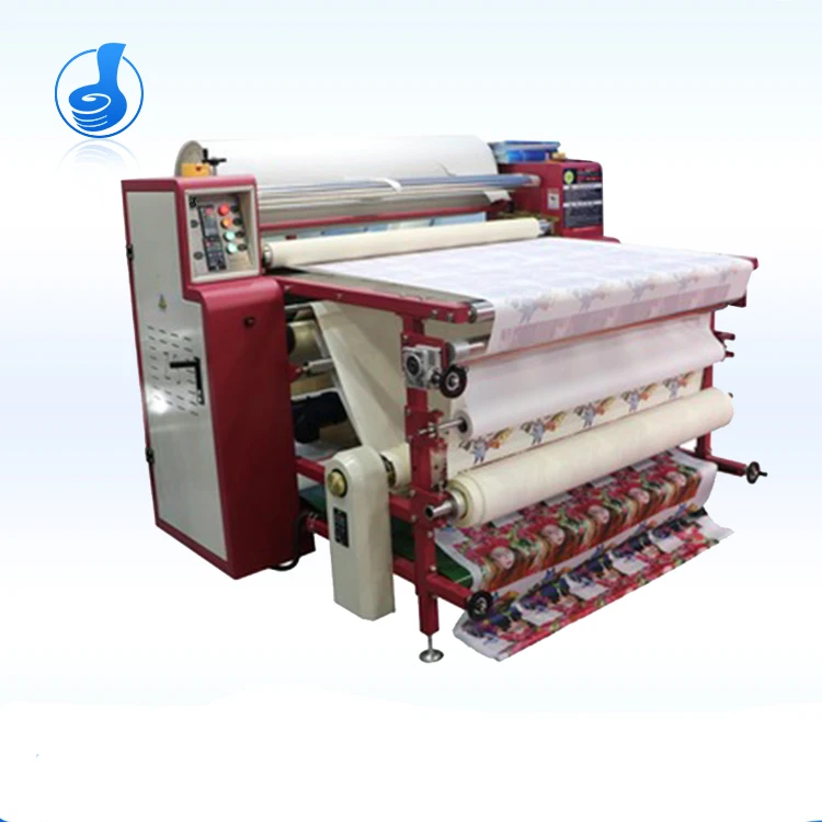 fabric flag carpet blanket tent Monti Antonio type small heating oil drum calender Machine