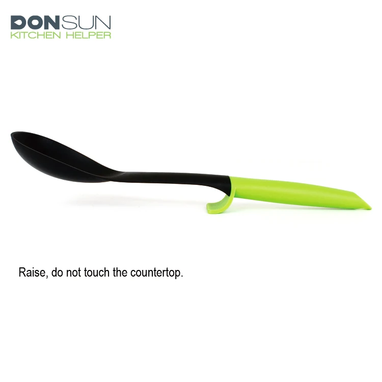 Wholesale private label 6 Pieces Colorful non-stick Plastic Kitchen Utensils