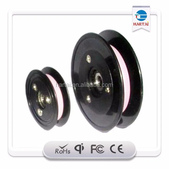 roller pulley wheels with bearings small grooved wheels
