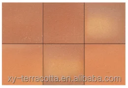Cheap price exterior outdoor red clay floor tiles