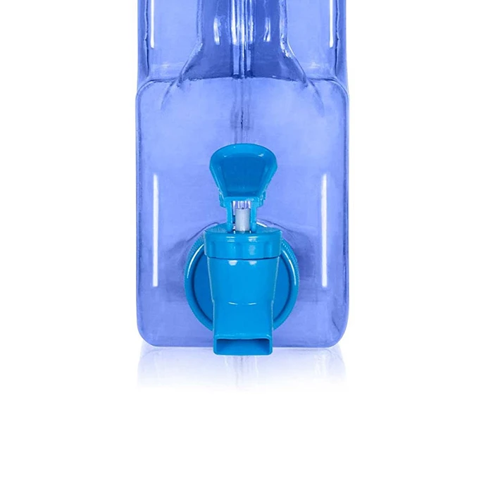 
Gallon Slimline Beverage Water Container Dispenser Plastic Bottle Faucet 