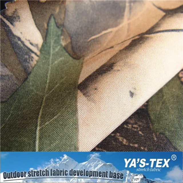
Woven realtree camouflage polyester waterproof fabric for outdoor sportswear 