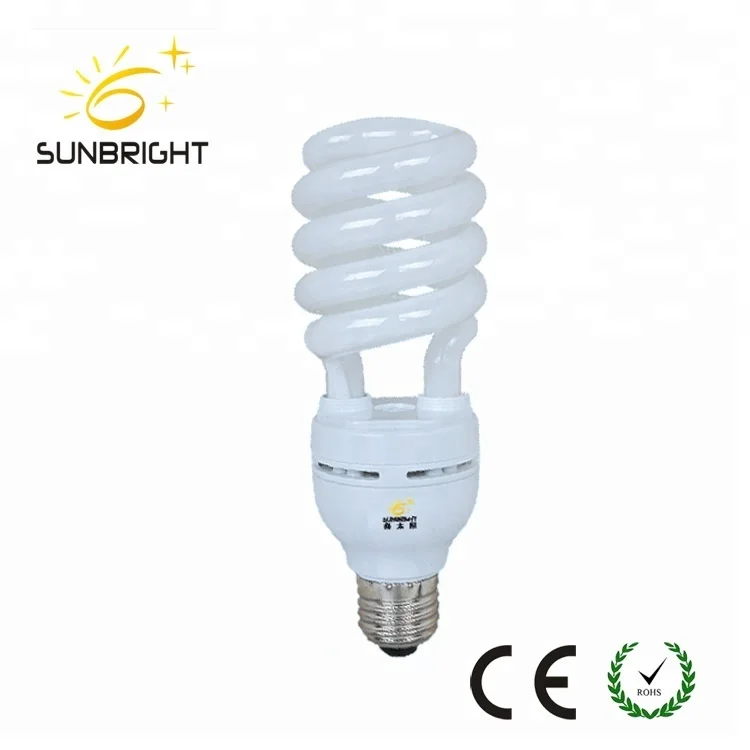 15w half spiral energy saving bulb