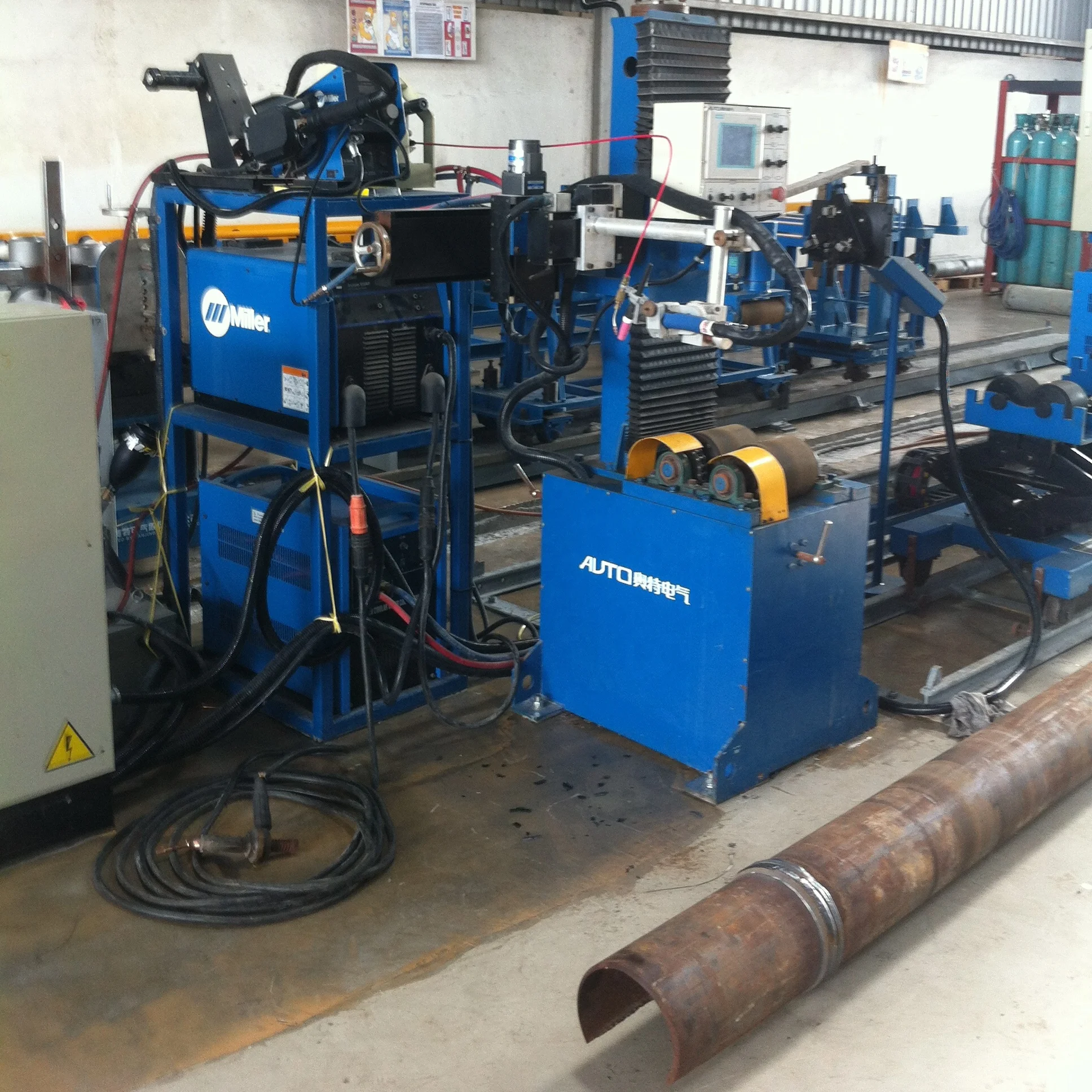 
Automatic elbow pipe welding machine (tig/mig/SAW) 