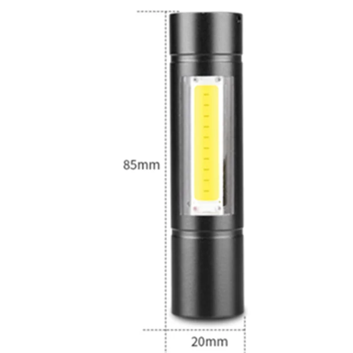 High Lumen and Strong Light Tactical Supplier Rechargeable Tactical COB Handheld Torchlight LED Lamp