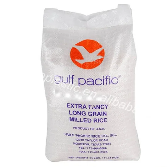 High quality pp woven bag/pp sack bag for rice packing