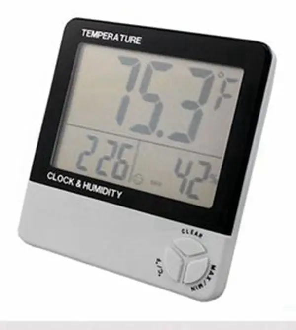 Digital room clock hygrometer temperature measurement instrument thermometer hygrometer