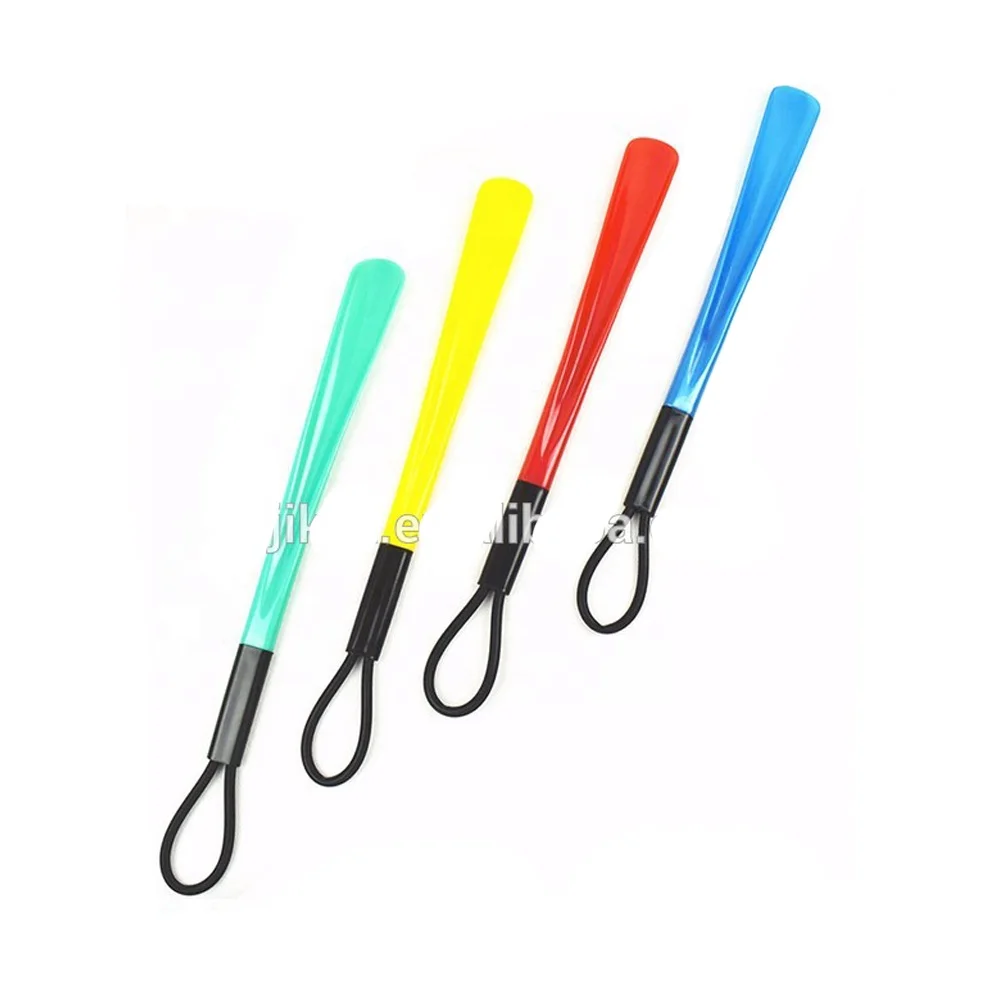48.5cm Plastic Long Shoe Horn Custom Logo Large Stock Durable Shoe Horn