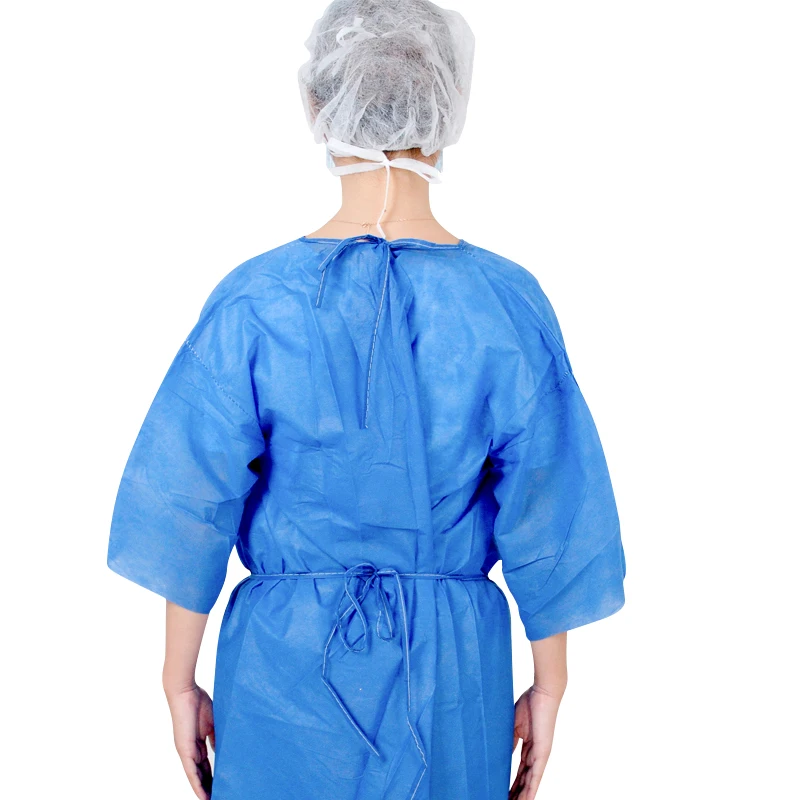 Short Sleeves Disposable  Medical Scrub Suits Doctor Clothes Nurse  Uniform Hospital