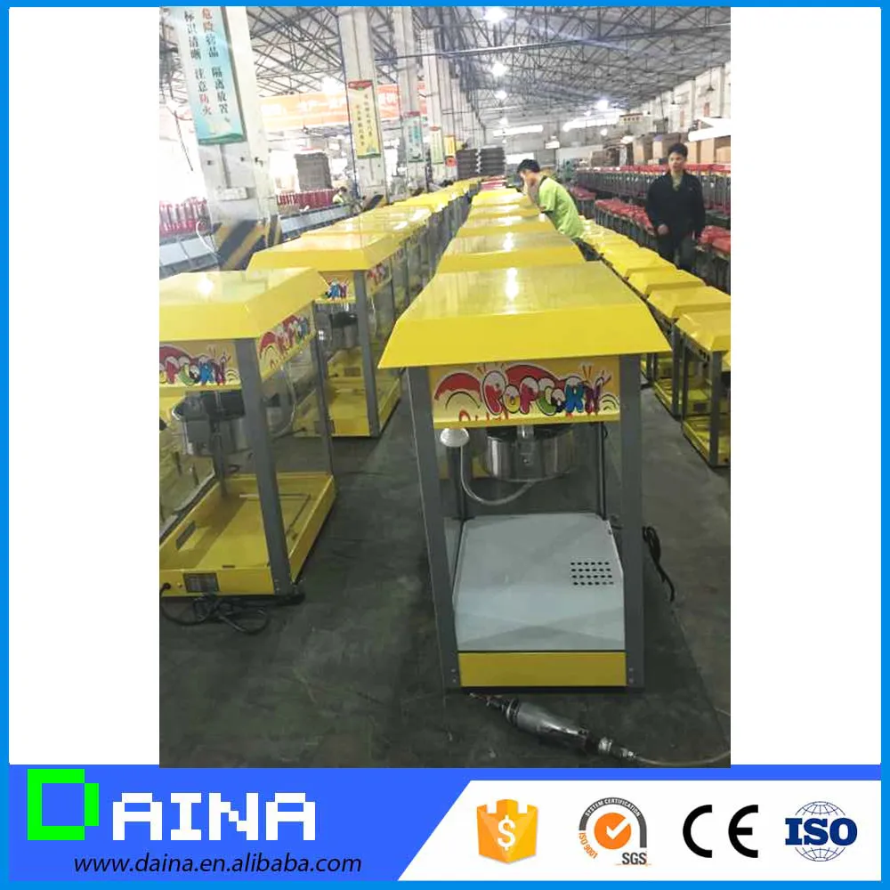 
protection portable sweet popcorn cooker processing machine automatic 