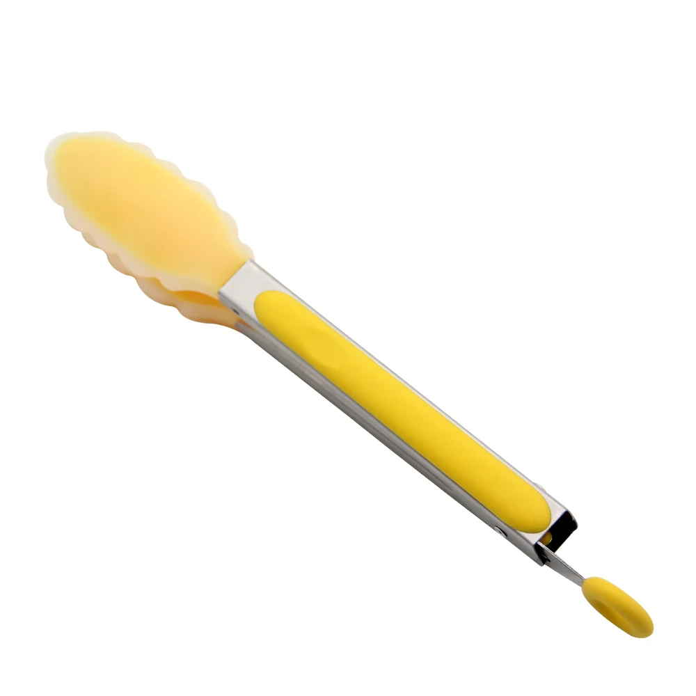 New Products Kitchen Tongs Heat Resistance Bbq Tong Multifunctional Fruit & Vegetable Tools Silicone Tongs