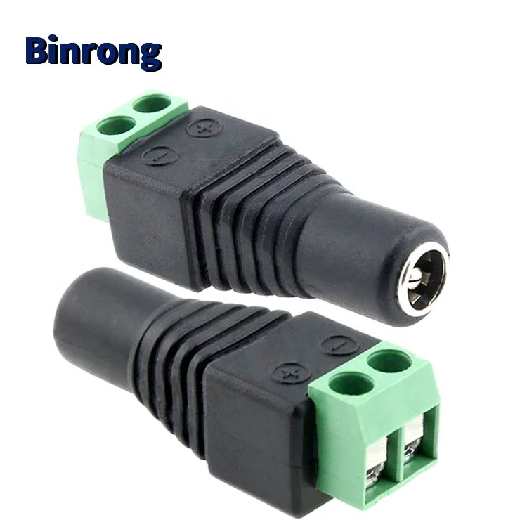 Female Screw Terminal 5.5mm/2.1mm DC Barrel Plug Jack Connector