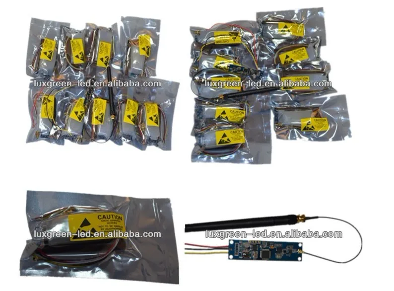 2.4G Wireless Module of DMX512 signal transmitter/receiver PCB board for stage lighting